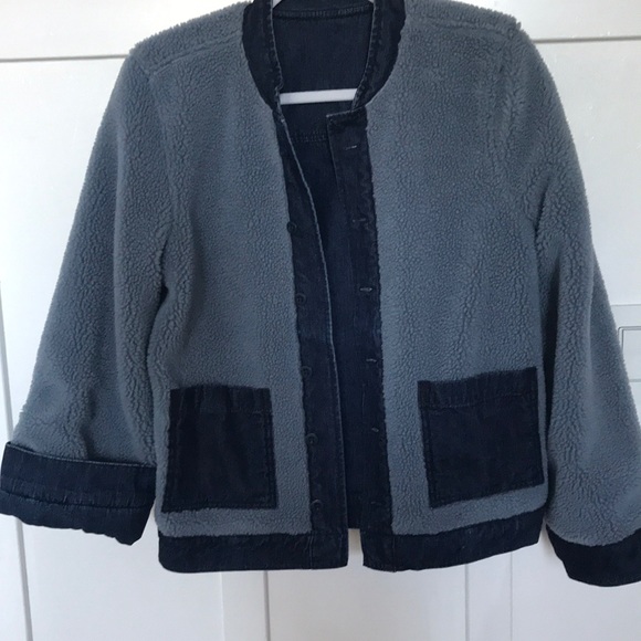 Madewell Jackets & Blazers - Madewell reversible sherpa jean jacket